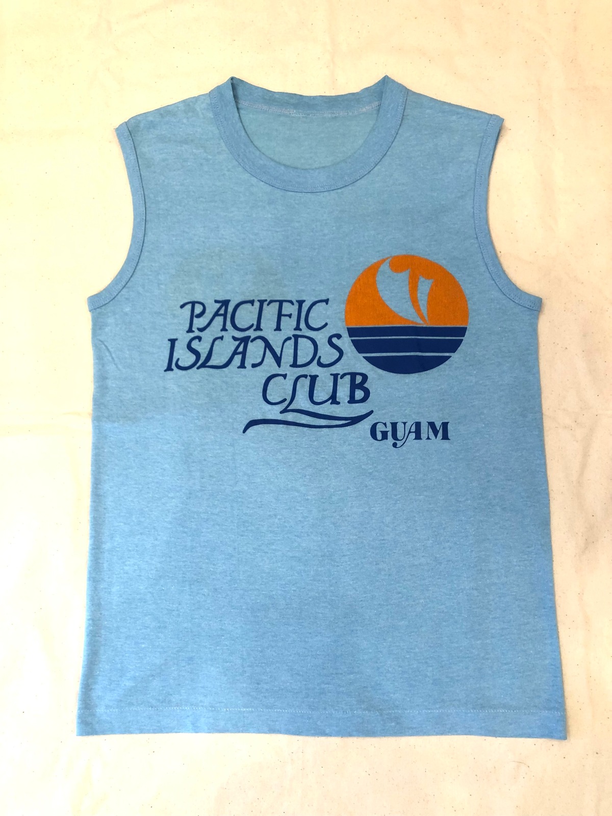 Vintage Pacific Islands Club Guam Logo Tunktop | Dandees