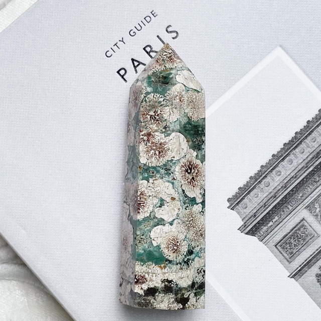 Green Flower Jasper Point 3