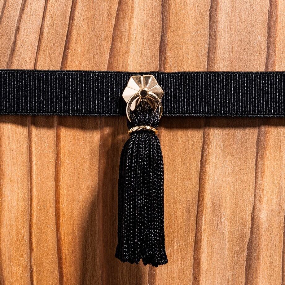 六葉和房チョーカー Rokuyo Tassel Choker | shiki