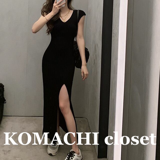 【送料無料】 Vネックワンピース リブワンピース ロング丈 半袖 Vネック スリット サイドスリット リブ 韓国 レディース オルチャン Aライン 可愛い セクシー 大人可愛い きれいめ シンプル 上品 おしゃれ オトナ女子 クール フェミニン エレガント エロ S M L 黒 灰色 大人カラー 無地 夏 誕生日 謝恩会 母の日 クリスマス バレンタイン 同窓会 忘年会 10代 20代 30代 40代 女性用 ママ 母 デート 女子会 休日 パーティー イベント リゾート 旅行 海 プール