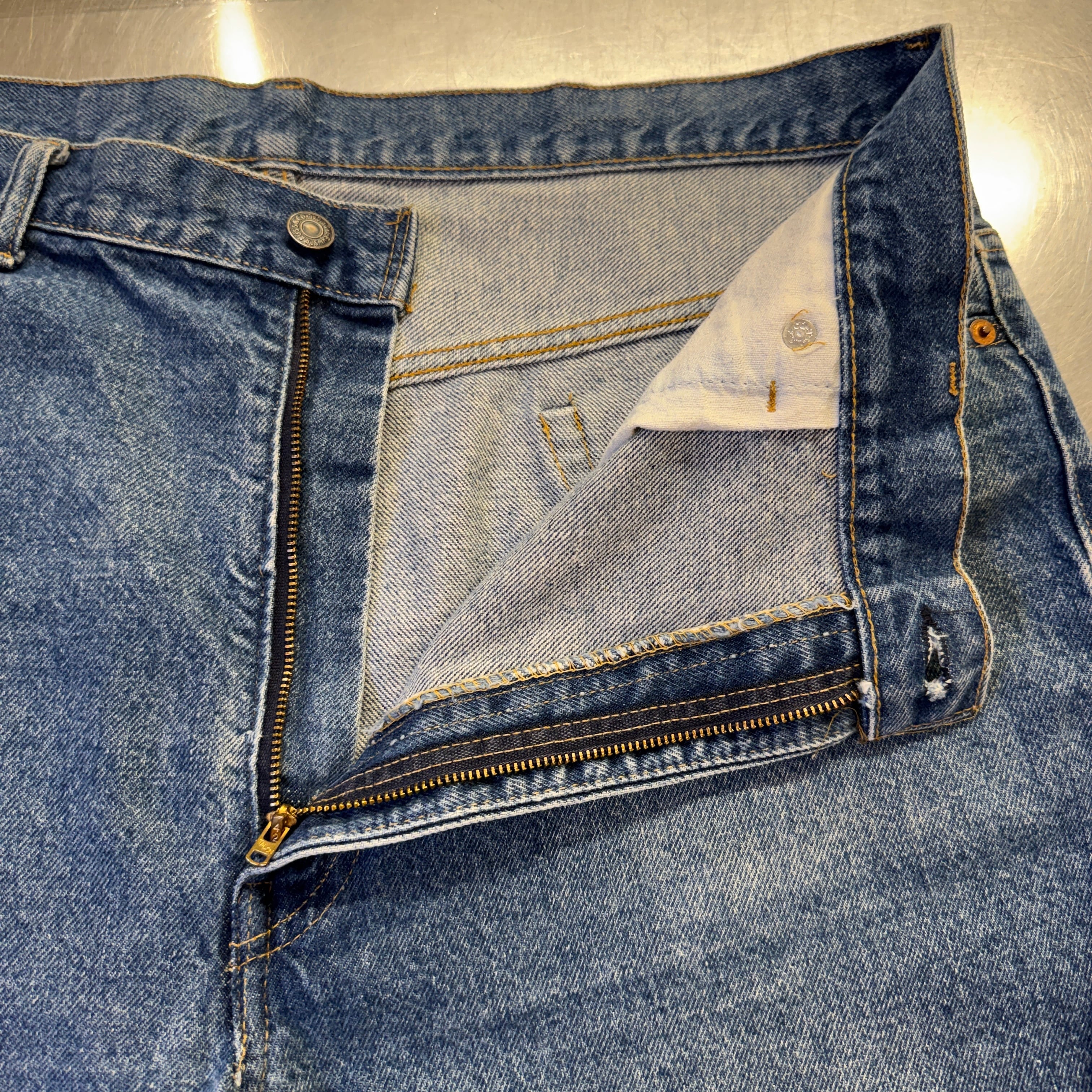 1980s LEVI'S 517 DENIM PANT 内股シングル W41 L30 | safarionline