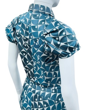 SS1996 JUNYA WATANABE JACQUARD WAISTCOAT + TORUSERS