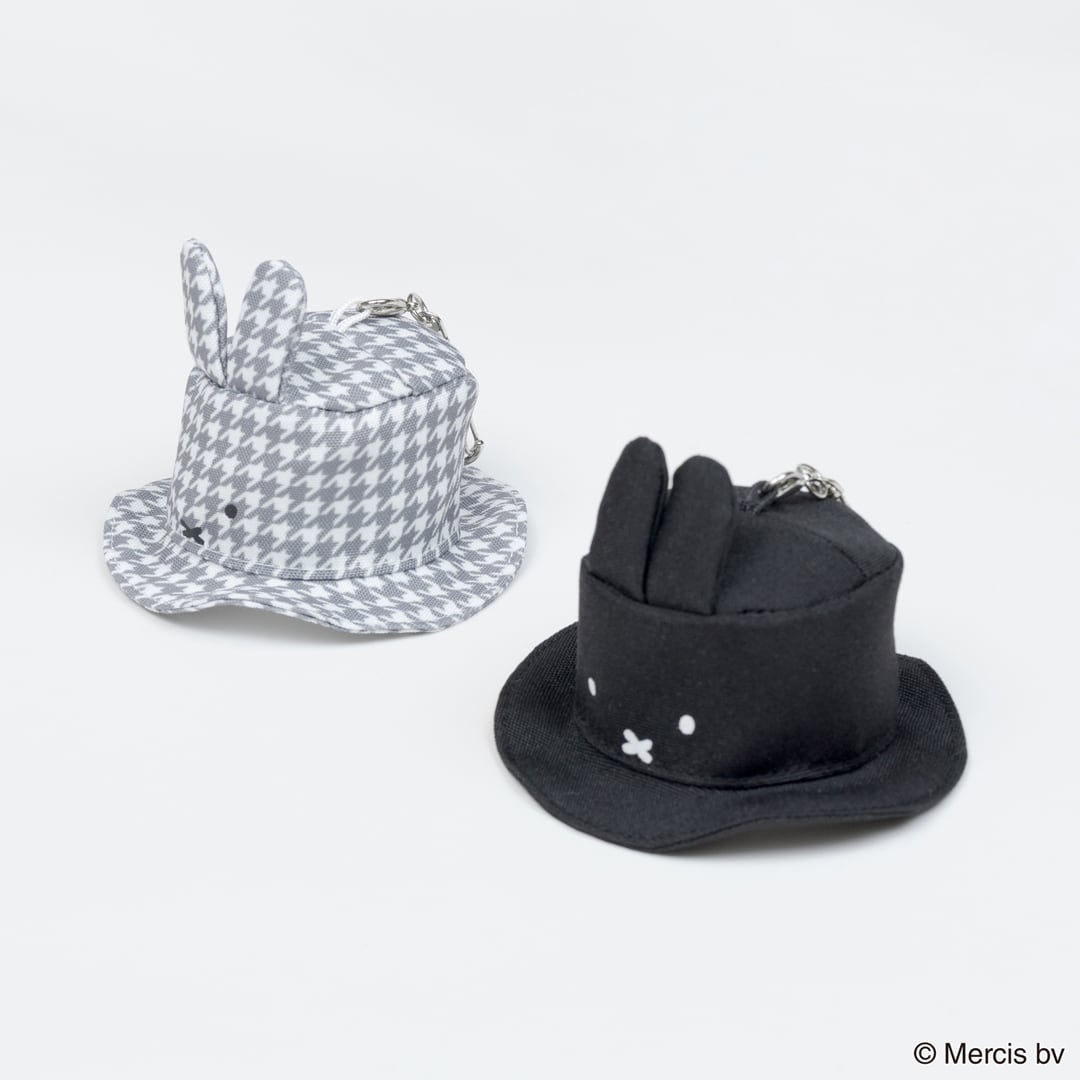 MIFFY Chidori＆Monotone MINI ハットチャーム | fab.ONLINE