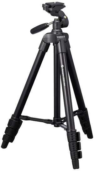 【新着特価】Fotopro 三脚 120cm 4段階 調節 小型 3WAY 雲台 収納袋 ビデオカメラ カメラ デジカメ 一眼レフ 対応 アルミ製 DIGI-204 BK ブラック
