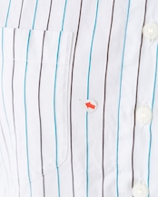 〈CHANEL〉Striped Sleeveless Blouse
