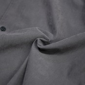 BRANDINI charcoal gray smooth cloth shirt