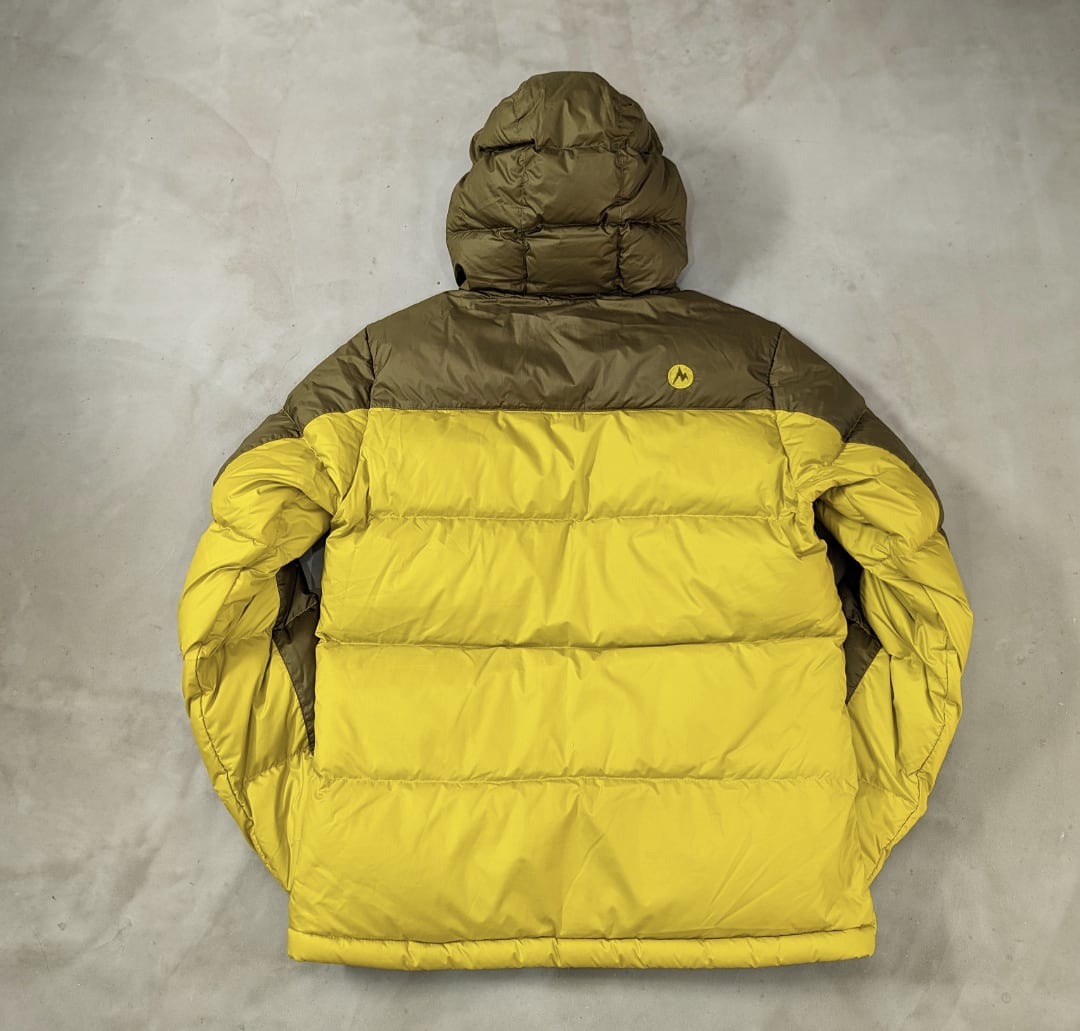 Marmot 650フィル イエローダウンジャケット L/XL Marmot（マーモット） ダウンジャケット ダウン 「Marmot」Lance Down