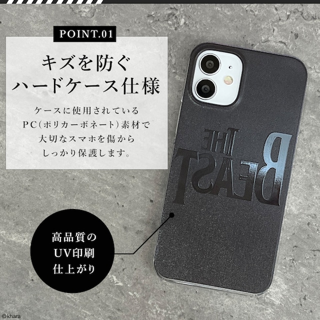 EVANGELION CLEAR MOBILE CASE＜BEAST(RED)＞