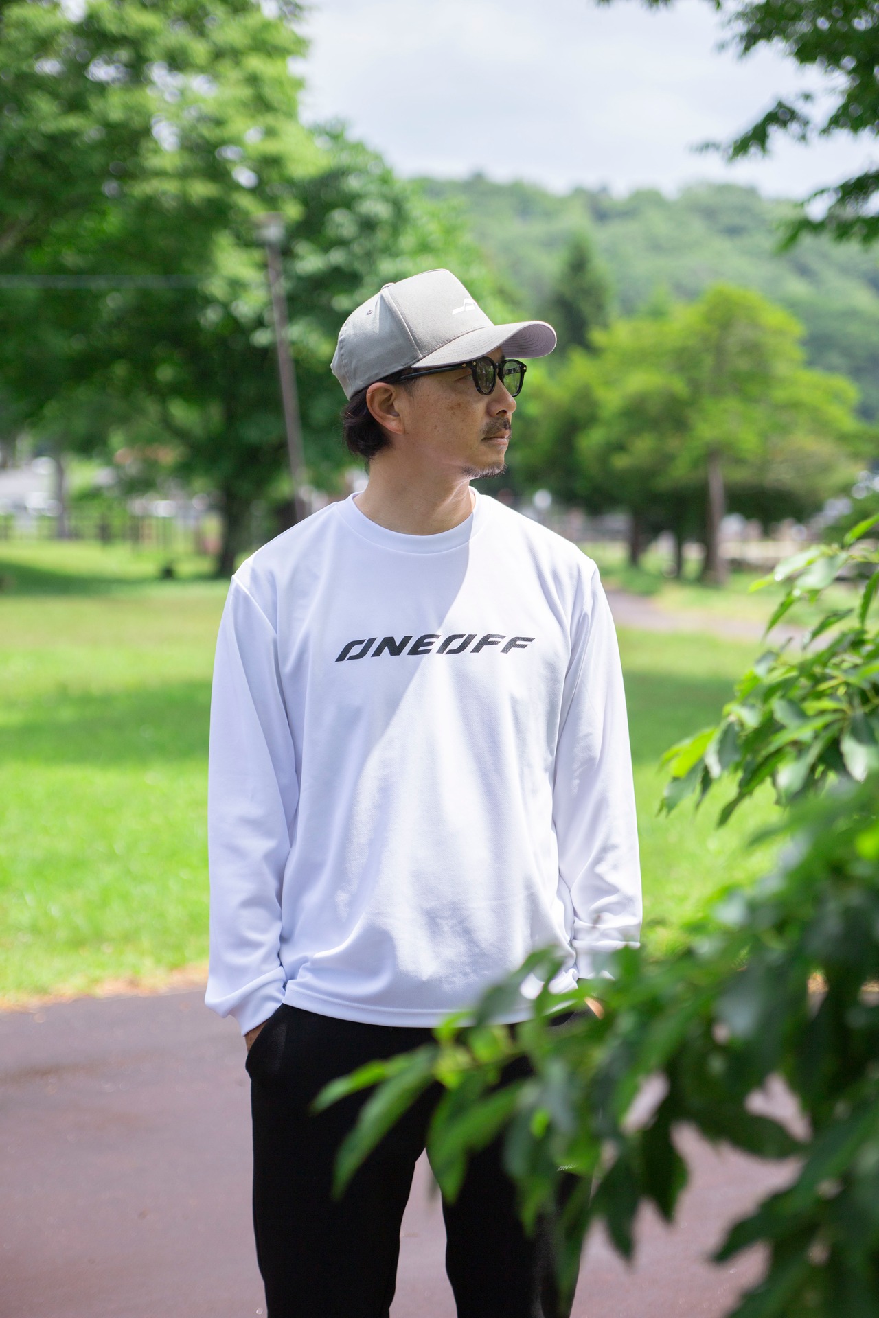 ONEOFF 4.4ozドライロングTシャツ・画像3