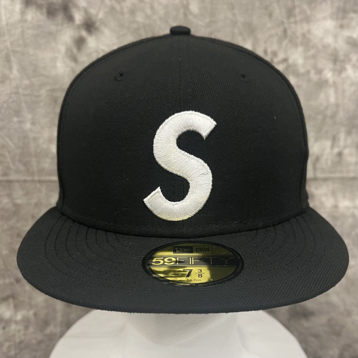 Supreme S Logo New Era 黒 Sサイズ