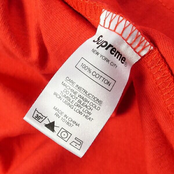 Size【S】 SUPREME シュプリーム 19AW Trademark L/S Top ロンT 赤