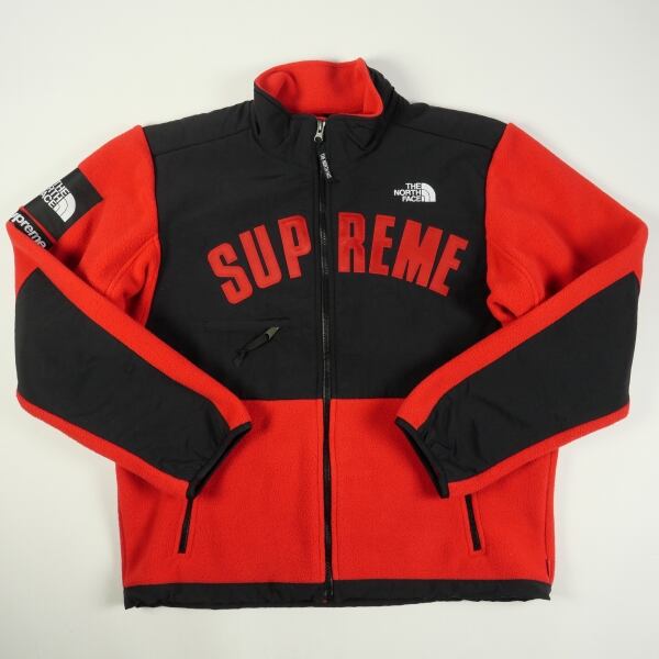 Supreme☆The North Face☆Fleece Jacket☆赤XL