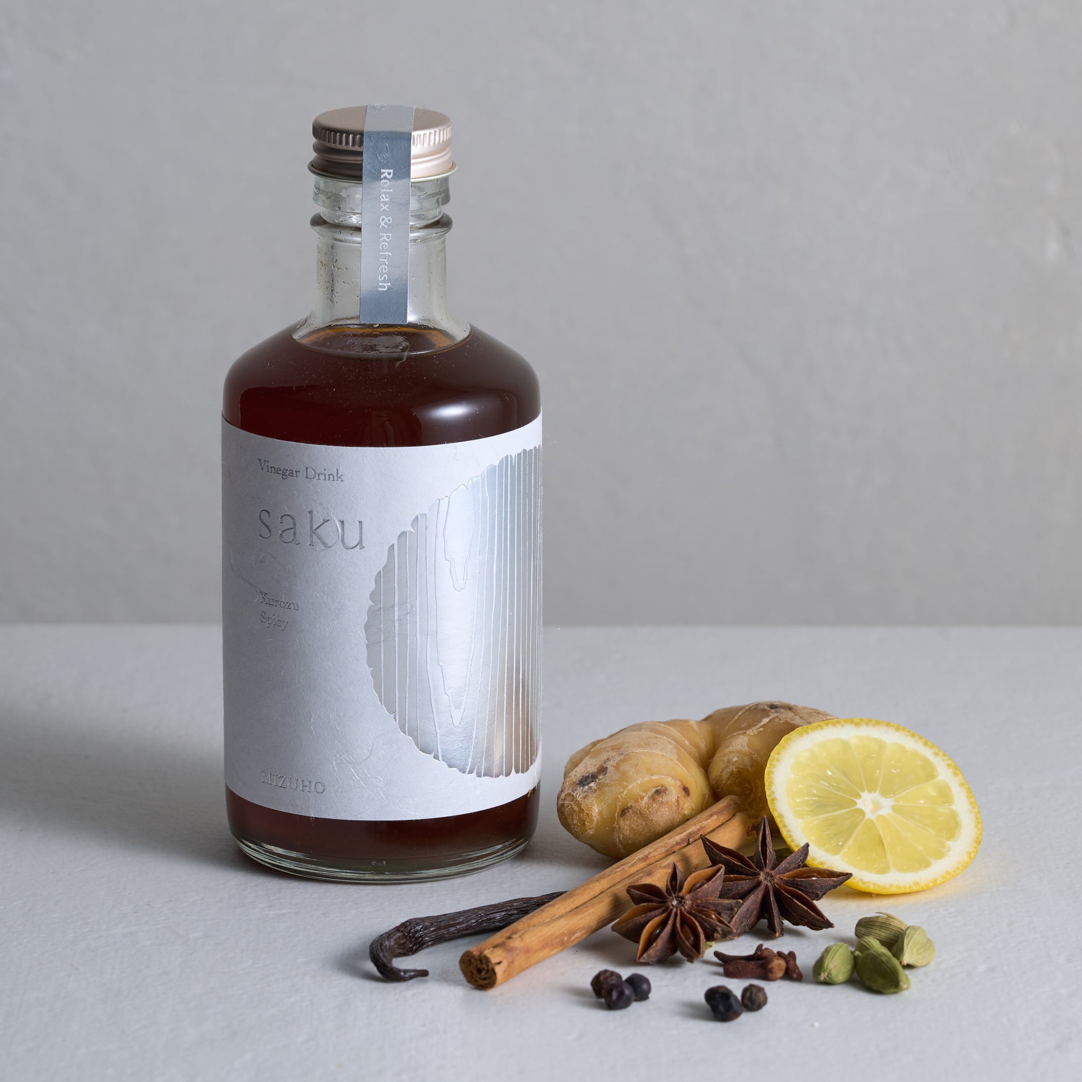 saku｜Kurozu Spicy 化粧箱入 1本 | sakuオンラインショップ