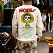 00s POWELL PERALTA Bootleg マルチプリント クルーネックスウェット