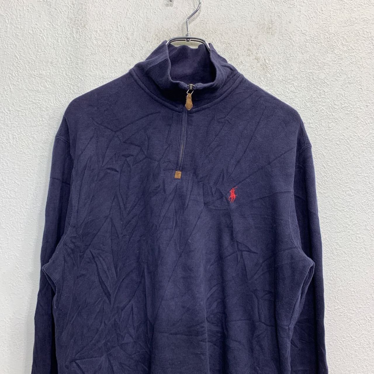 POLO RALPH LAUREN セーター Mサイズ ポロラルフローレン ハーフジップ 