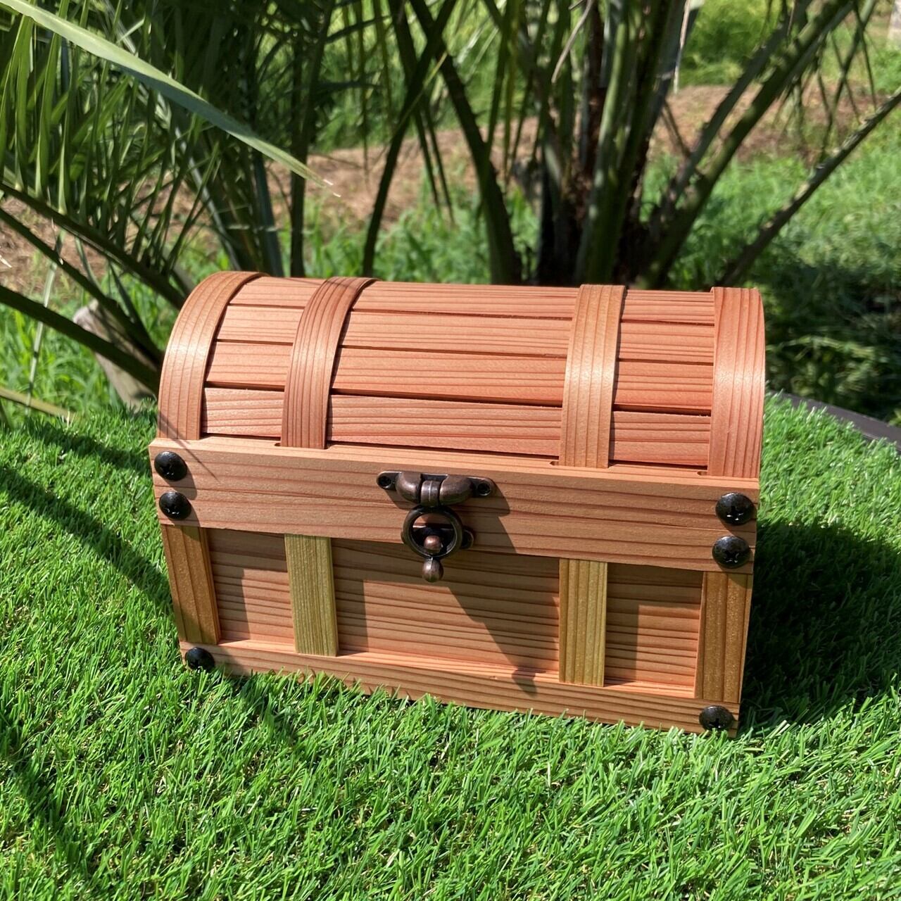 TMMN-006 トレジャーボックス（宝箱） Mサイズ ナチュラル