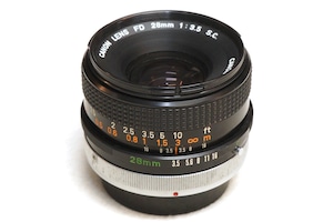 2513 CANON FD 28mm F3.5 S.C オールドレンズ フィルムカメラ 単焦点 中古