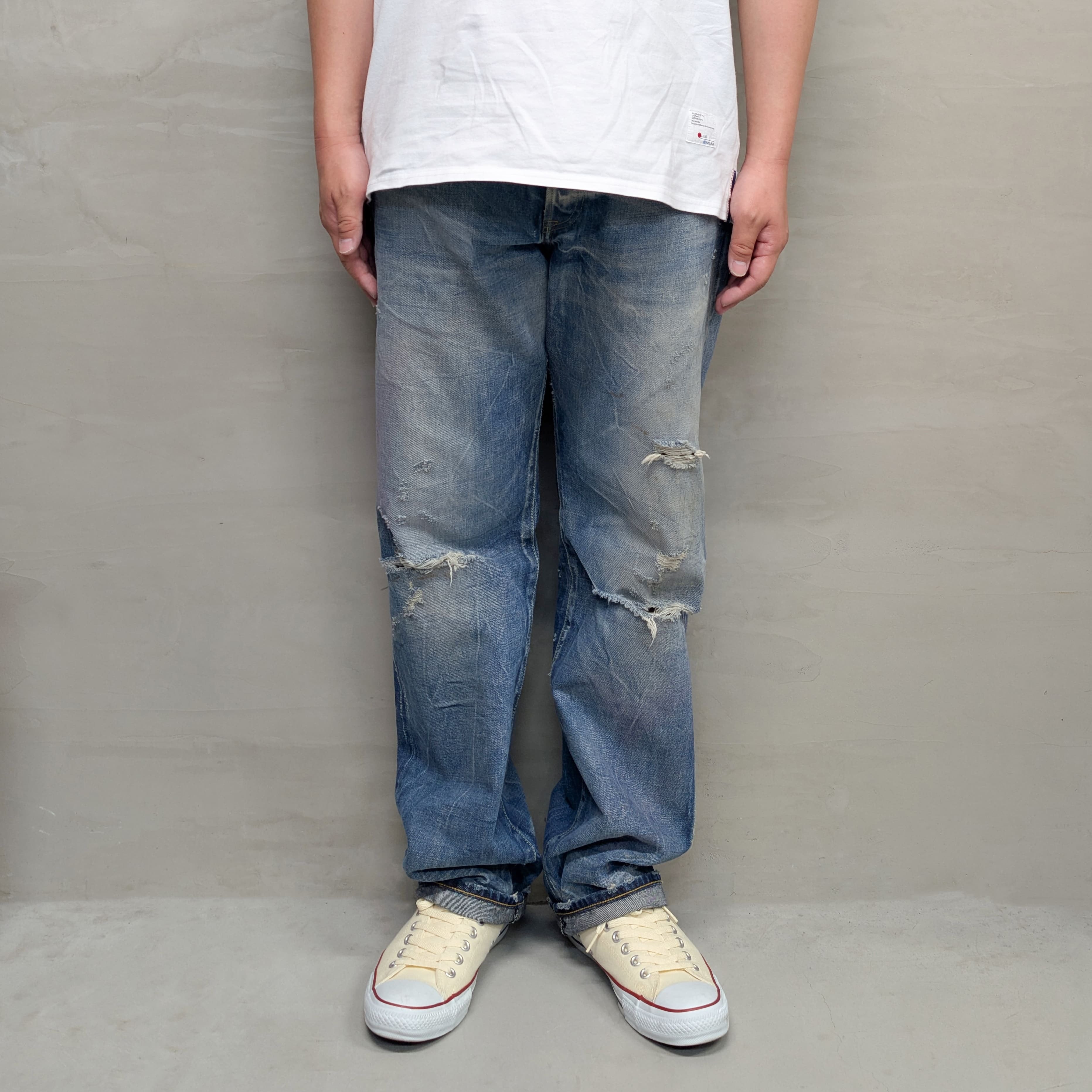 407XXB ENOUGH REAL USED | BLUE SAKURA JEANS 公式サイト