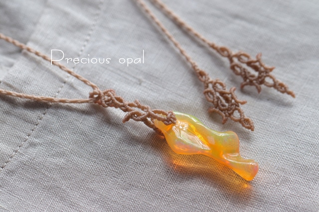 [Precious opal] Pendant 〜Buena suerte〜