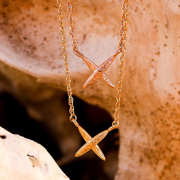 Necklace Xクロス ネックレス レディース メンズ チェーン付 | High