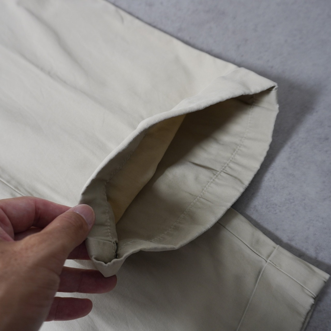 Polo by Ralph Lauren POLO CHINO HAMMOND "Lightweight Twill" beige [W34.5L30相当] 古着 - 8