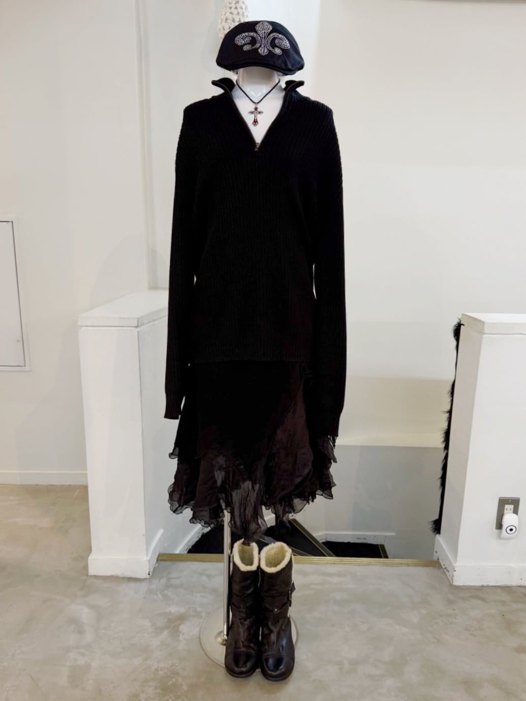 Calvin Klein half zip tops