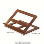 ブックスタンド 木製 折り畳み 調節可能 読書ラック