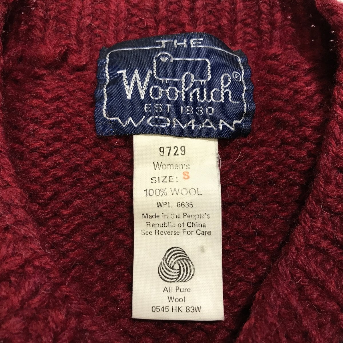 WOOL RICH WOMAN 80〜90年代 ウールリッチ 羊柄 レディース