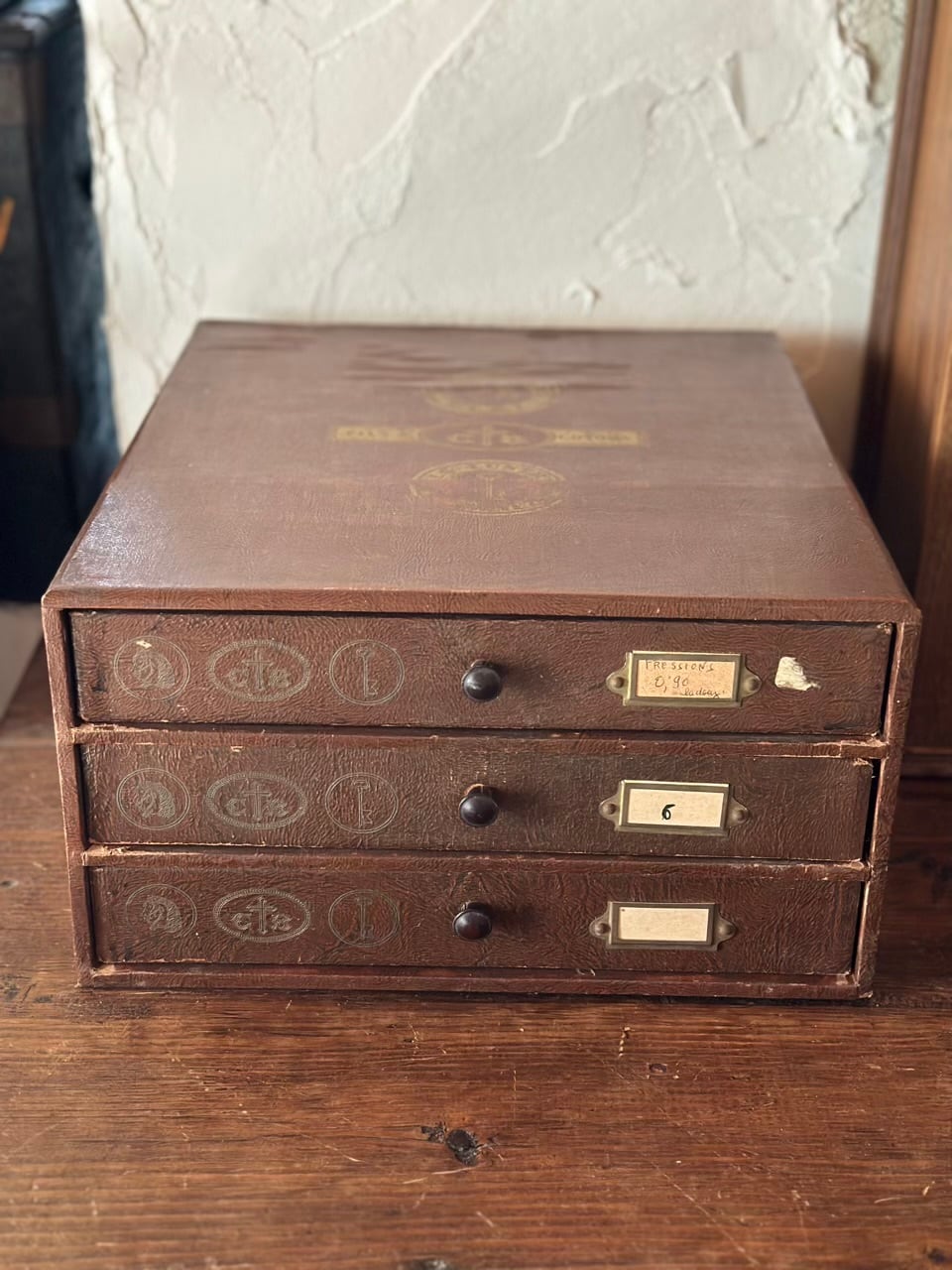 THIRIEZ & CARTIER-BRESSON スプールキャビネット メルスリーボックス