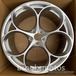 アルファロメオミト 955 18インチ ハイパーシルバー フルフォージドホイール 18x7.5 LI-1954