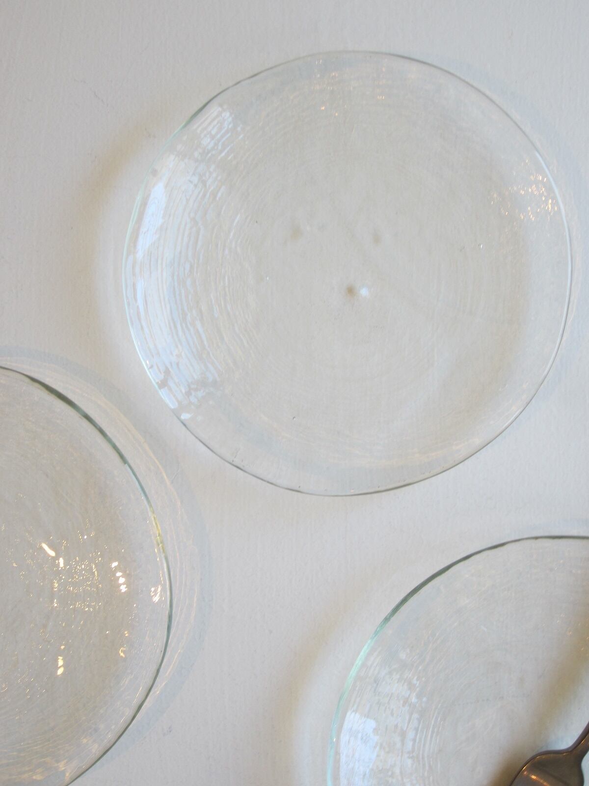 新品未使用　CONTEMPORARY COLLECTION ガラスプレート　大皿 ガラスプレート14cm IRAN | Dahlia