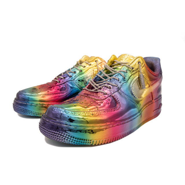 AIR FORCE ONE CUSTOM RAINBOW