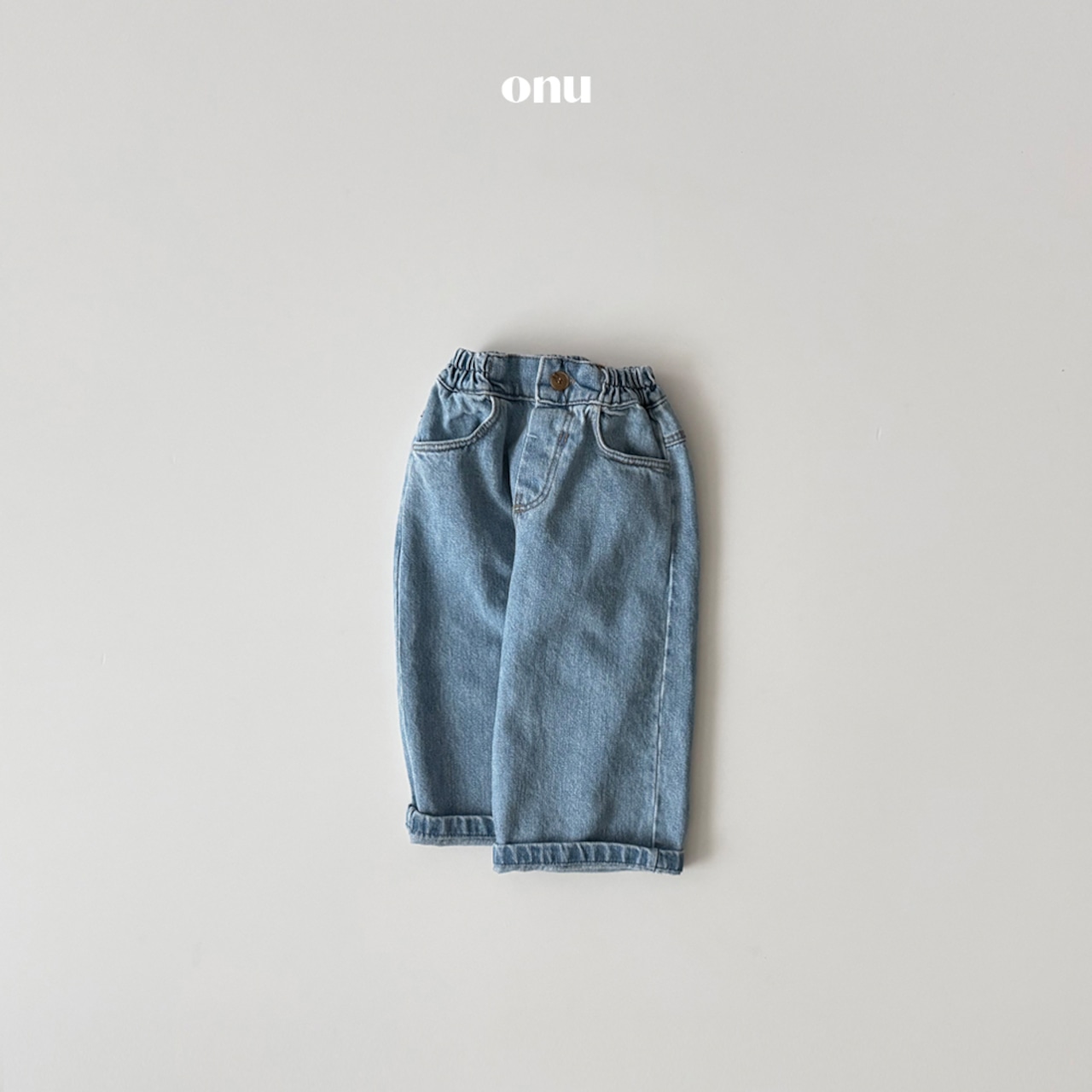 ONU 26/SS Roll-Up Jeans