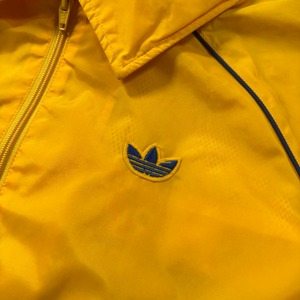 80s adidas nylon jacket  PRODUCED BY DESCENTE M 古着