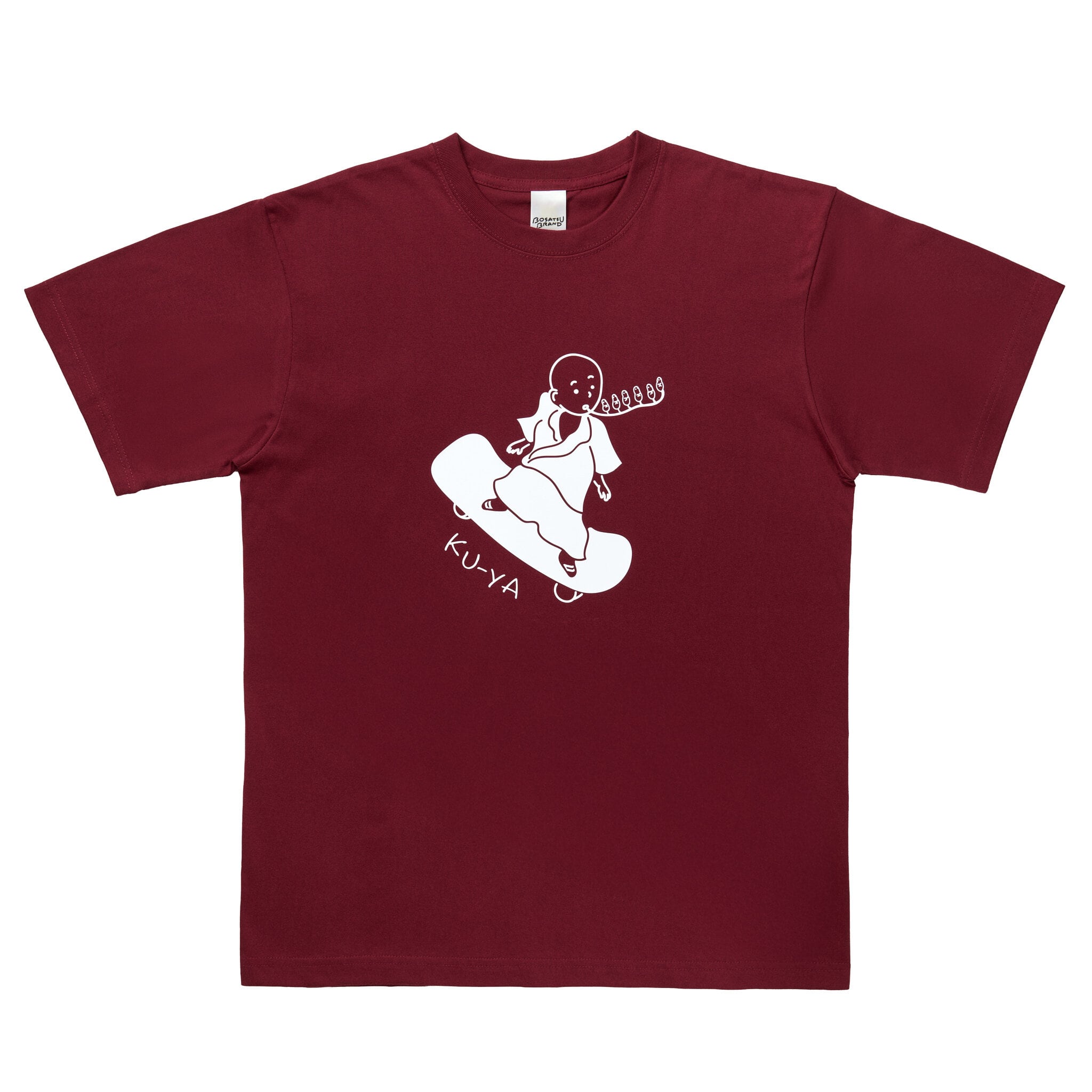 空也上人とスケボー 六波羅蜜寺 Tシャツ (プリント) 6.2oz セージ