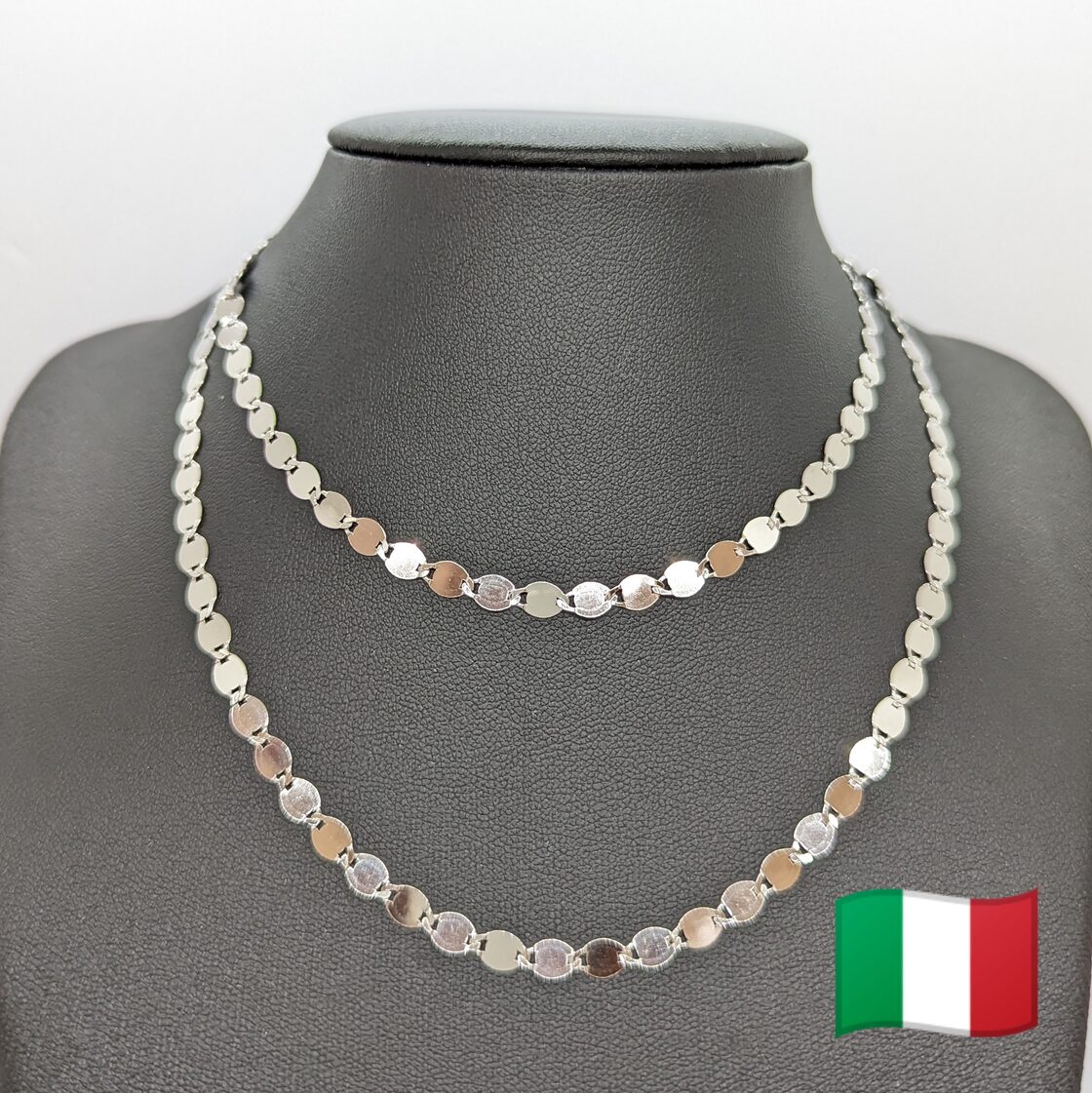 Silver925〉 イタリア製 70cmロングネックレス | PAY ID