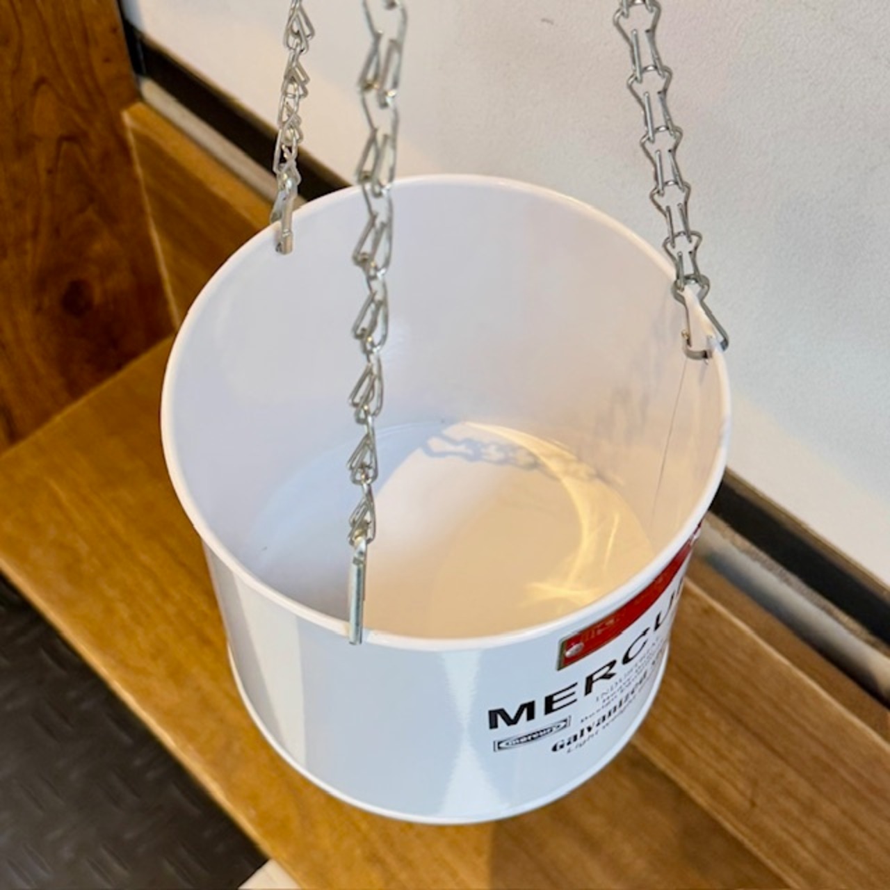 【Mercury】マーキュリー ブリキハンキングポット《Mサイズ》