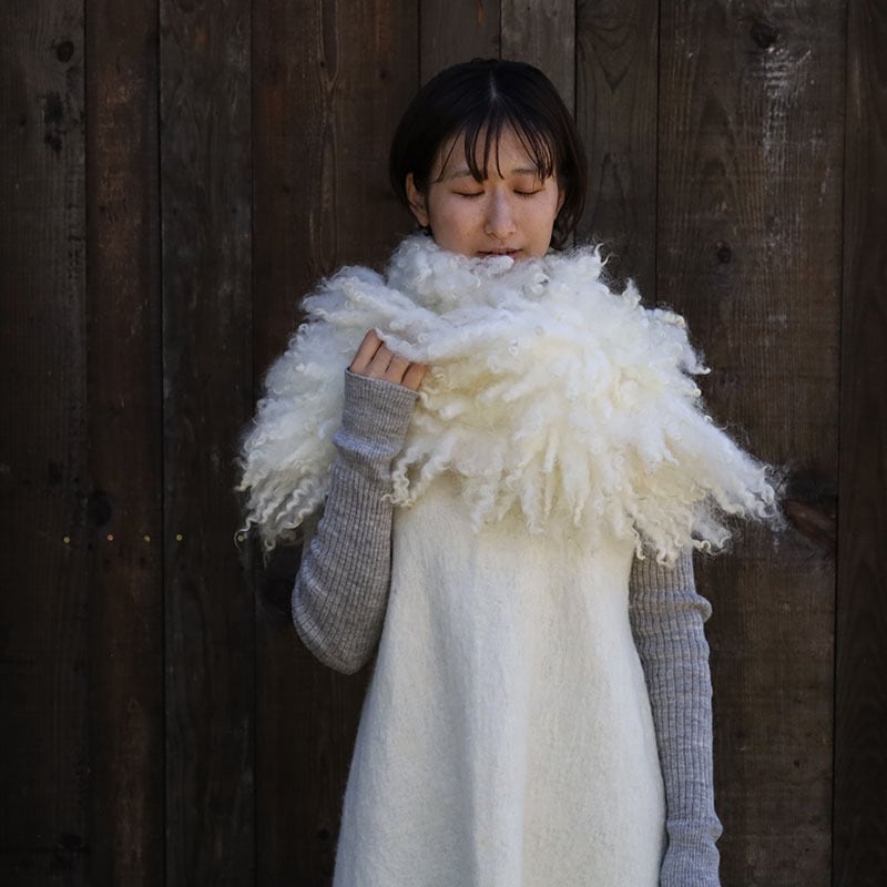 SWMJM23006 もじゃショール