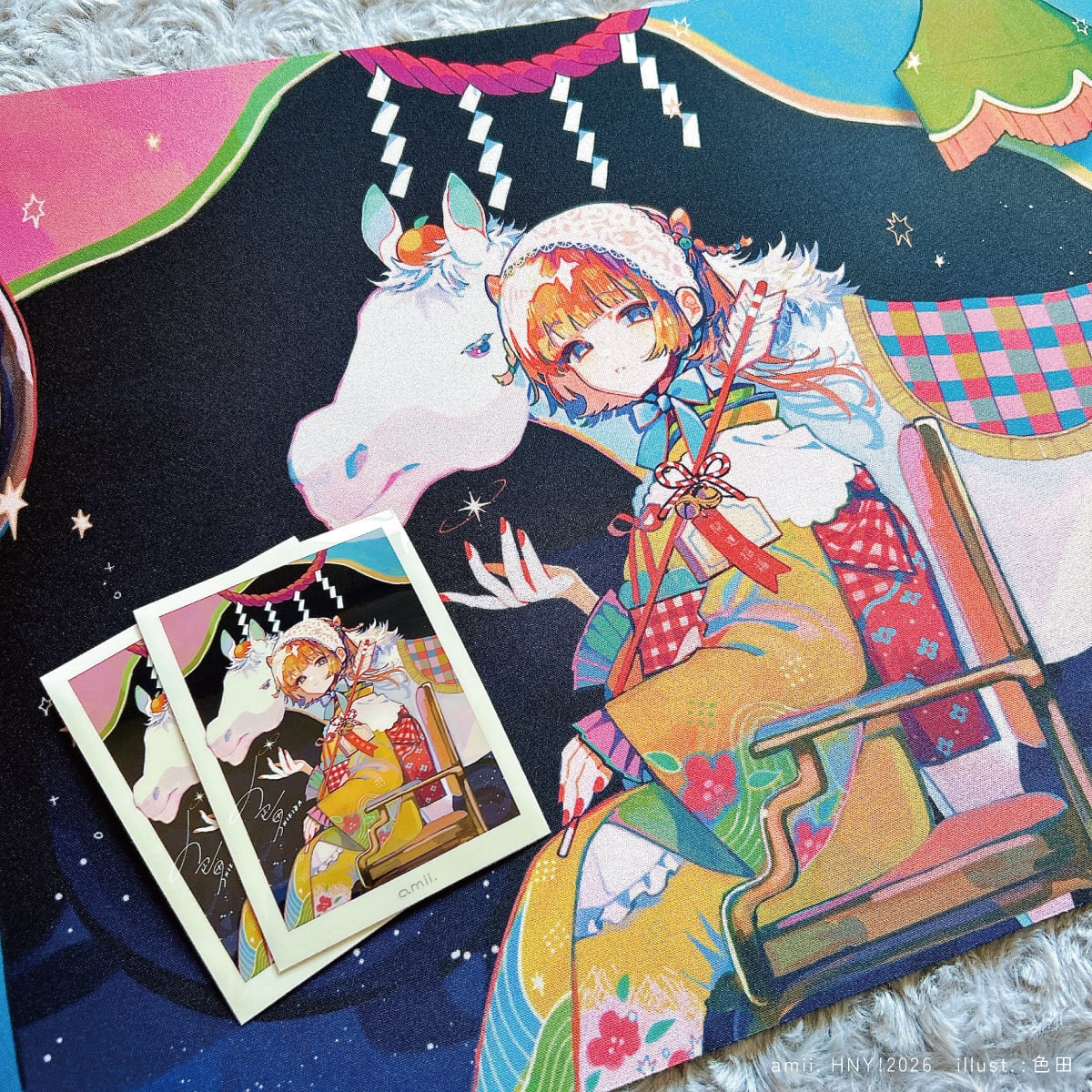 祝2026♡】HNY!2026 | illust：色田 | amii. カードスリーブ | amii