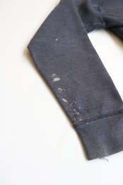Russell Athletic gray damaged hoodie