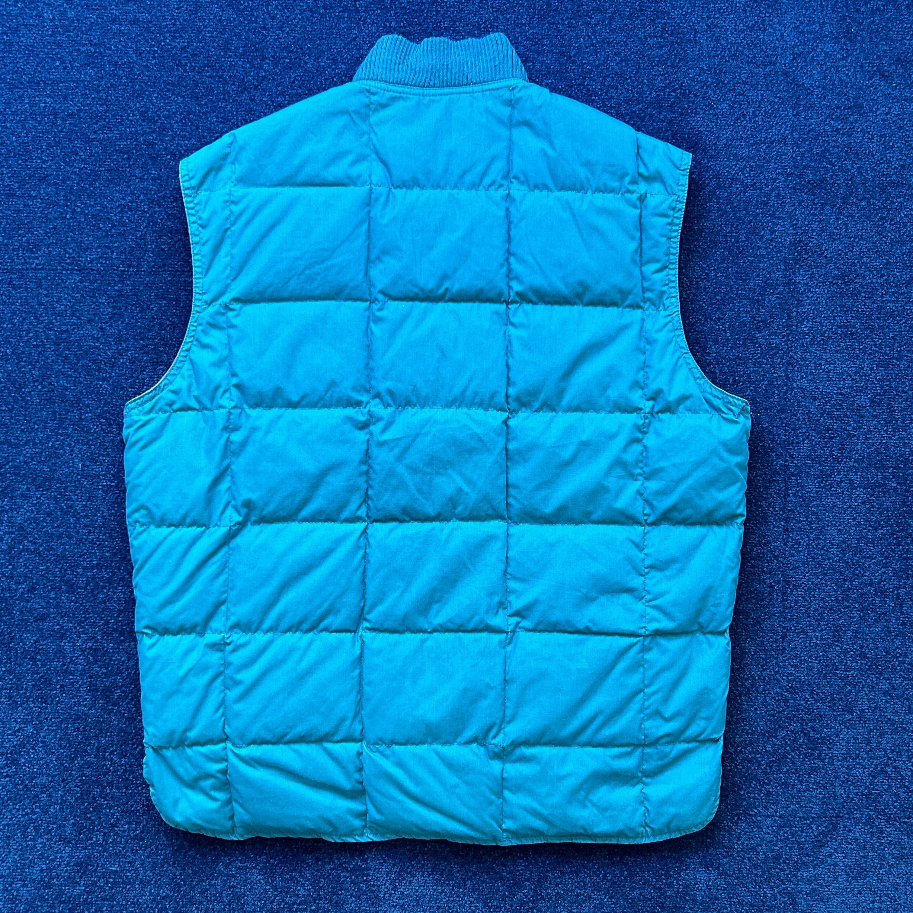 美品 M Eddie Bauer Downlight Canadian Vest グースダウンベスト 