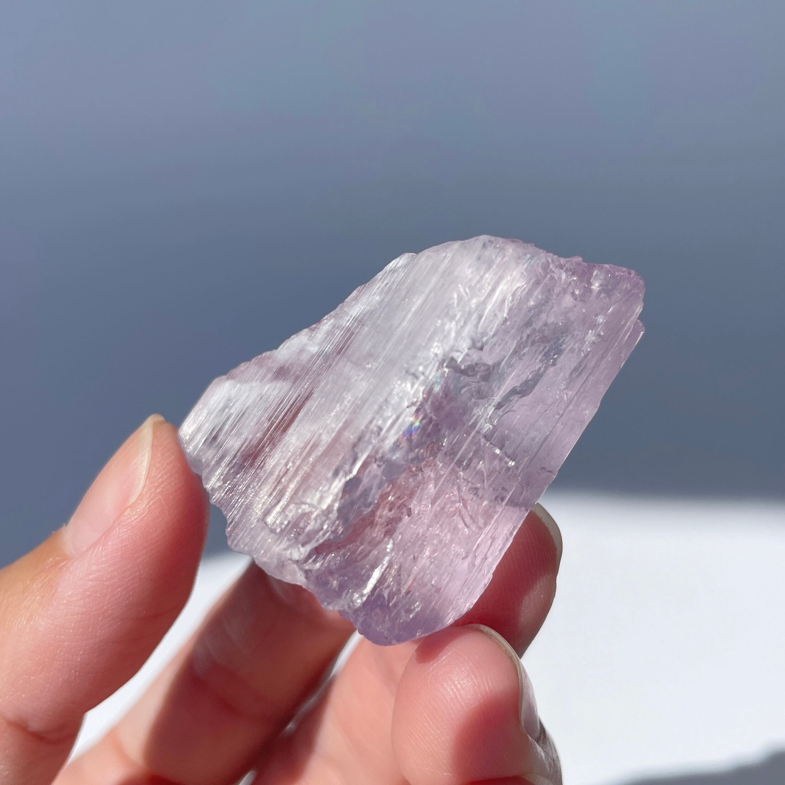 ハイクォリティ◎クンツァイト 原石02◇ Kunzite ◇天然石・鉱物