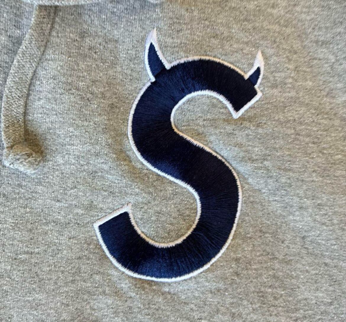 Supreme S Logo Hoodie Lサイズ シュプリーム パーカー ツノ | maktub
