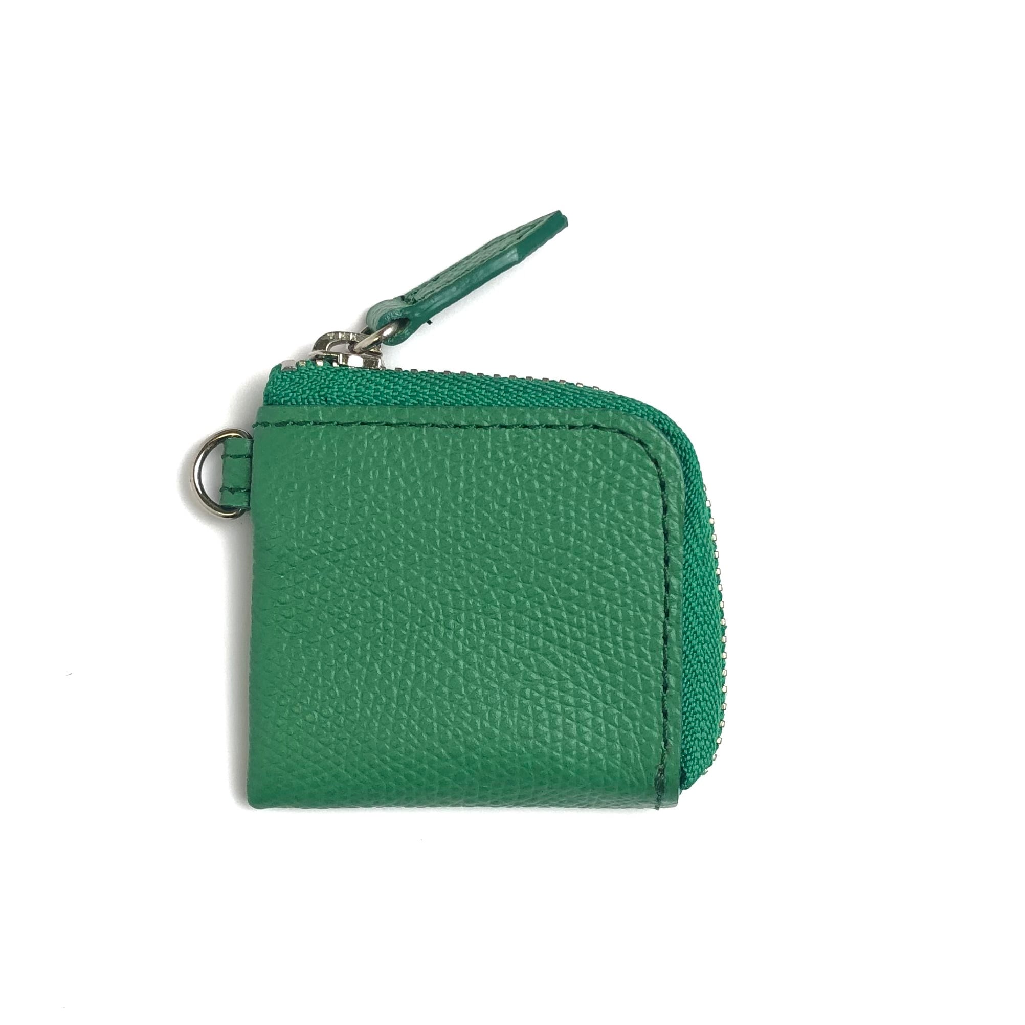 グリーンレザーコインケース GIO】ミニレザーコインケース | 野村製作所