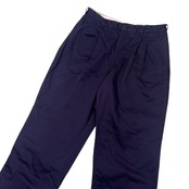 Karl Helmut カールヘルム ツータック チノパン サイズ LL /パープルネイビー