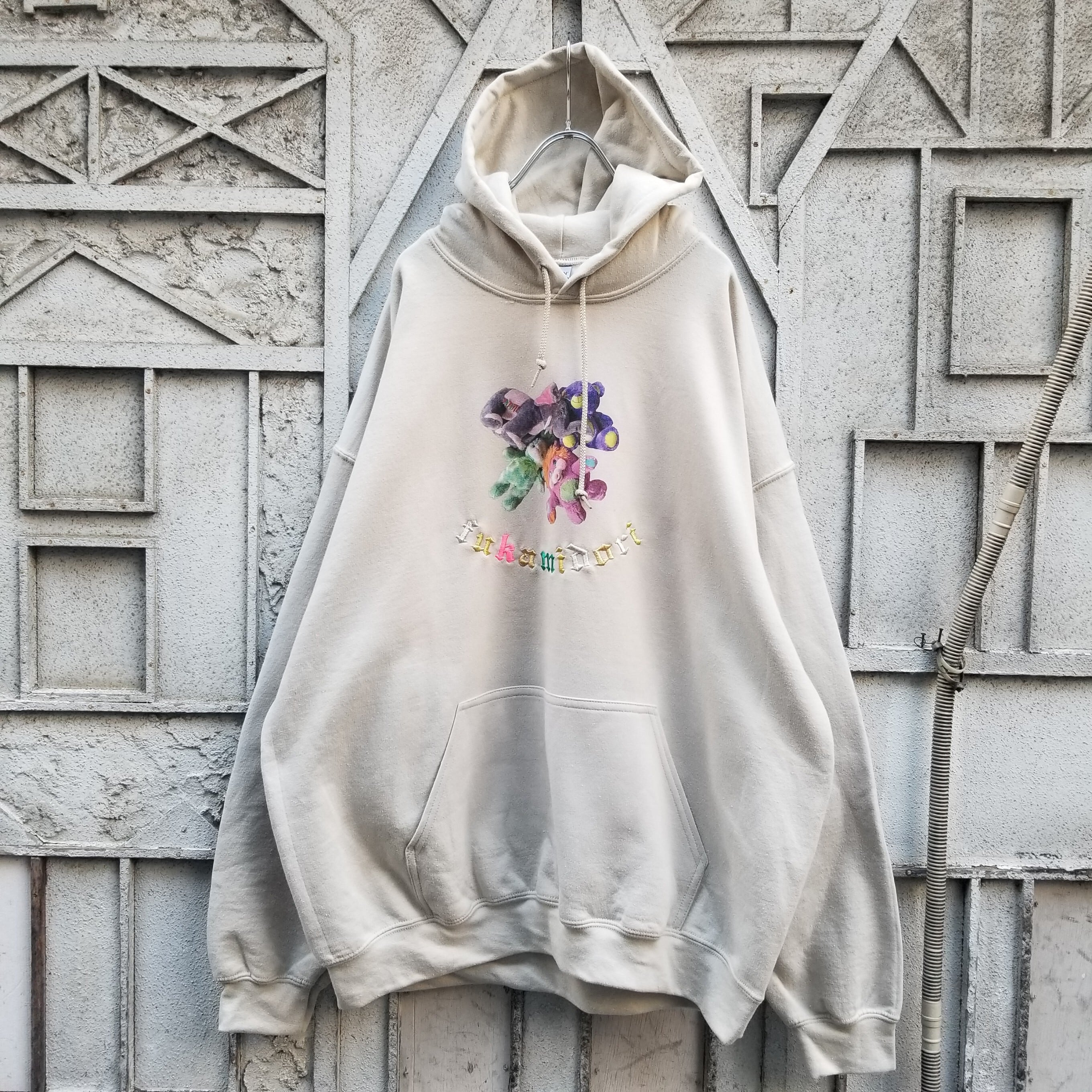 ''深緑'' original parka / SAND