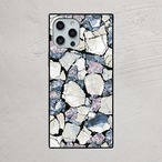 iPhoneケース シェル 貝殻模様｜シェルチップ風オーロラプリント SHELL012-2