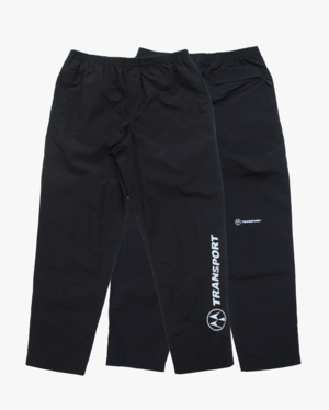 TRANSPORT MOTO NYLON PANTS BLACK