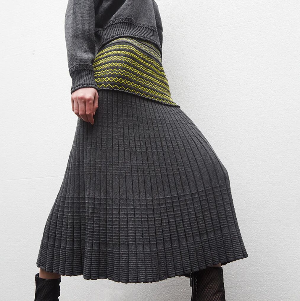 molli VITA SKIRT ANTHRACITE GREY ANIS | SAKAN LES YEUX