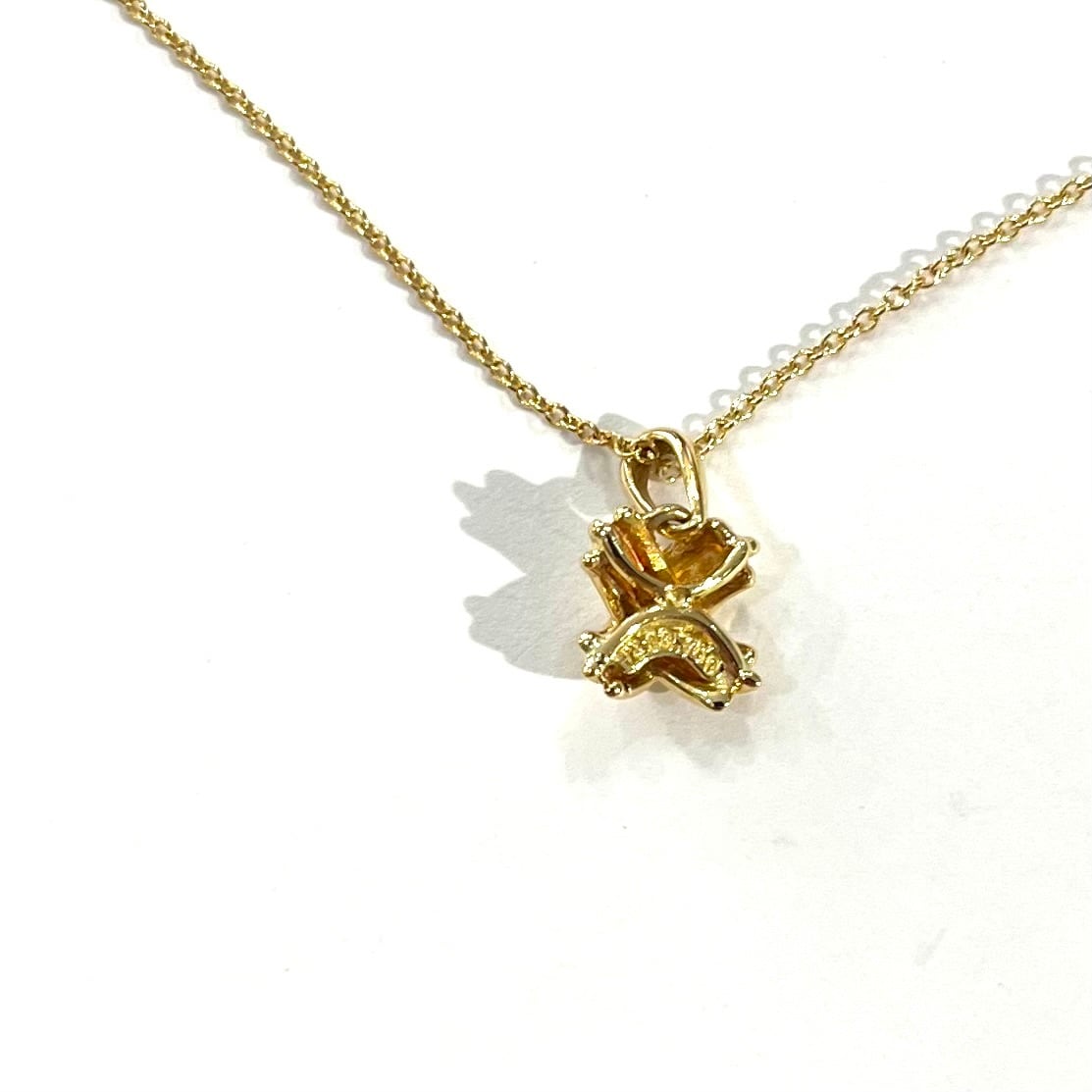 TIFFANY & Co.】【750】2907 18K シグネチャー ネックレス／750 K18YG
